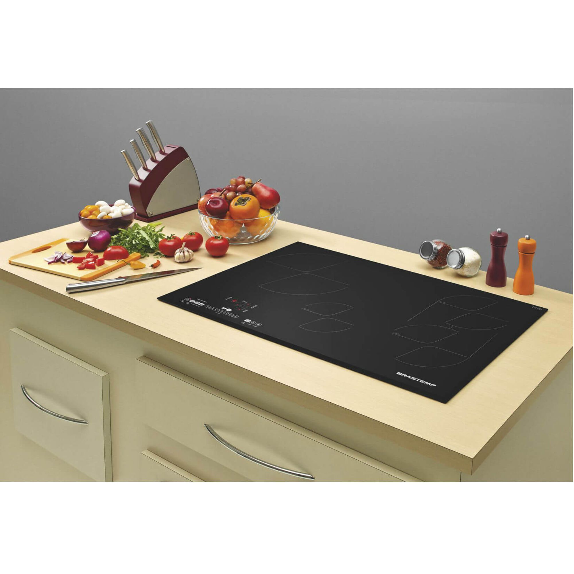 Cooktop por Indução Brastemp 4 Bocas BDJ80AE Brastemp Empresa