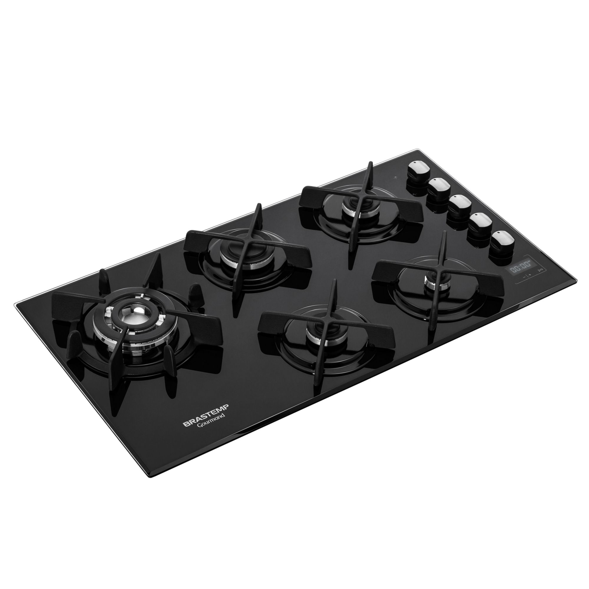 Cooktop 5 bocas Brastemp com Quadrichama e Timer Touch BDT86AE