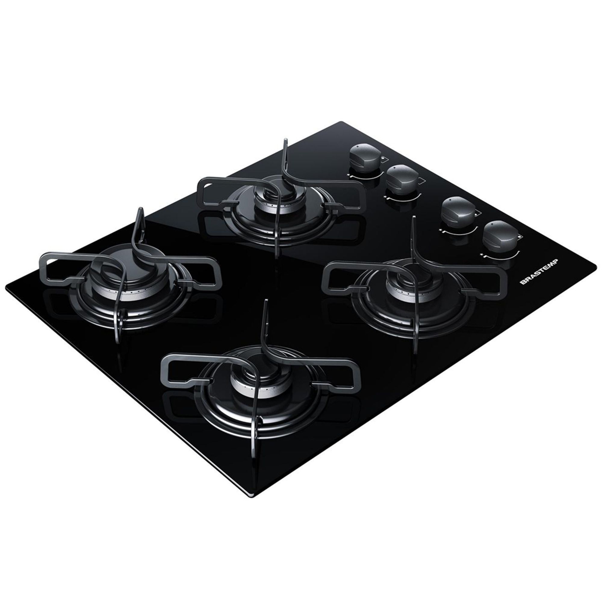 Cooktop a Gás Brastemp Ative! 4 Bocas em Vidro BDD61AE Brastemp Empresa
